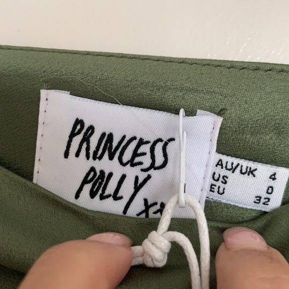 NWT - princess Polly high waisted midi slit skirt - Picture 5 of 5